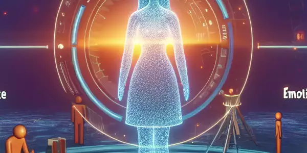 虚拟女友与用户进行友好、安全的情感互动。